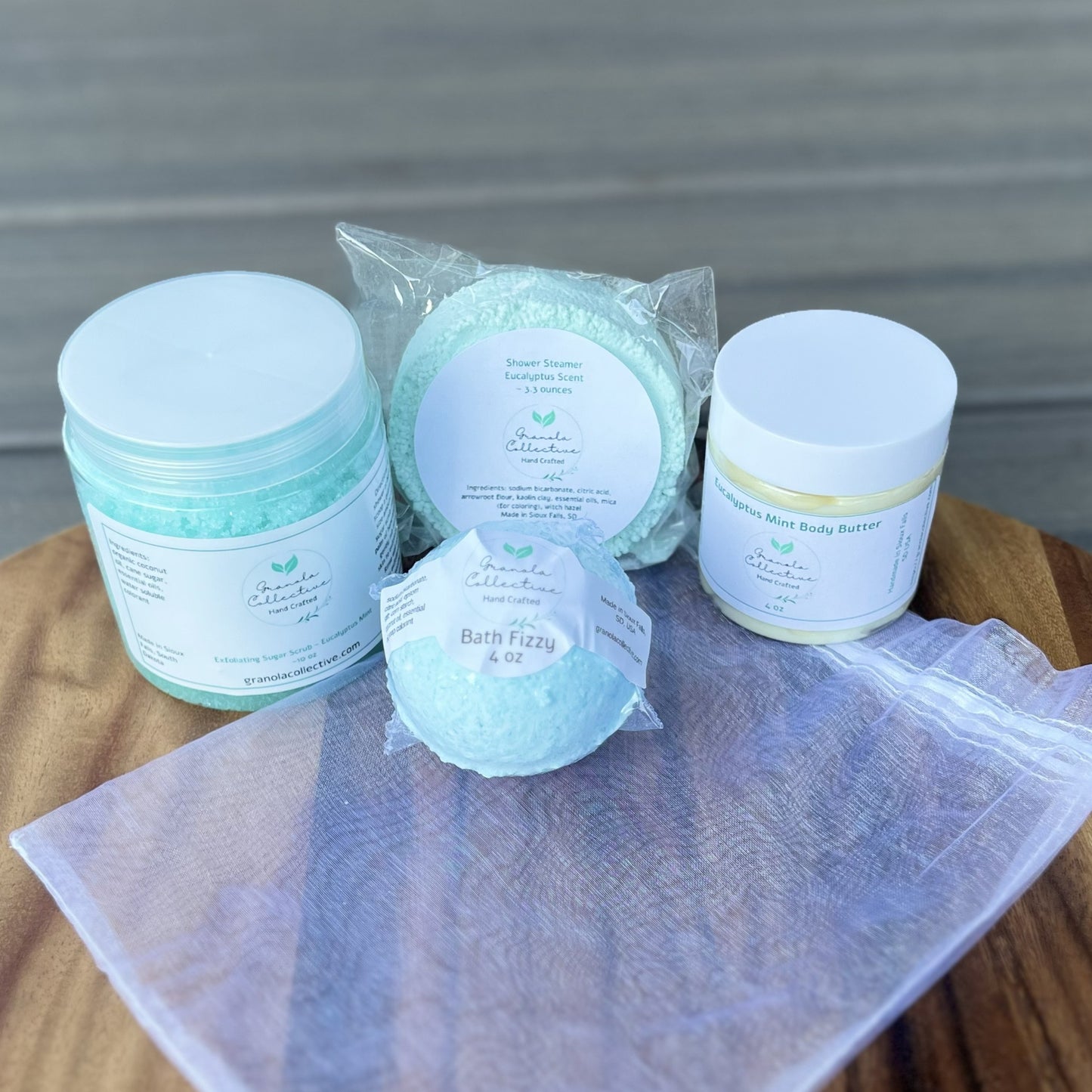 Natural Bath Gift Bag Set | Granola Collective