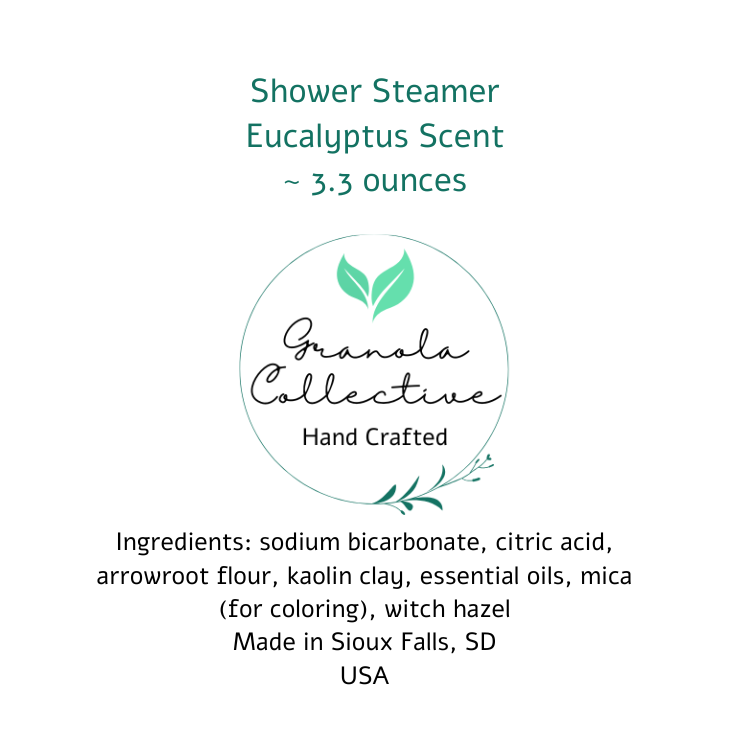 Shower Steamer - Natural Aromatherapy Spa Retreat in Your Home | Granola Collective