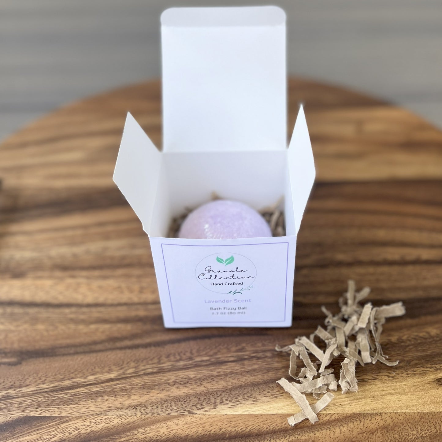 Natural Bath Fizzy Ball - Plant Based Ingredients, Good for Your Skin and Hair