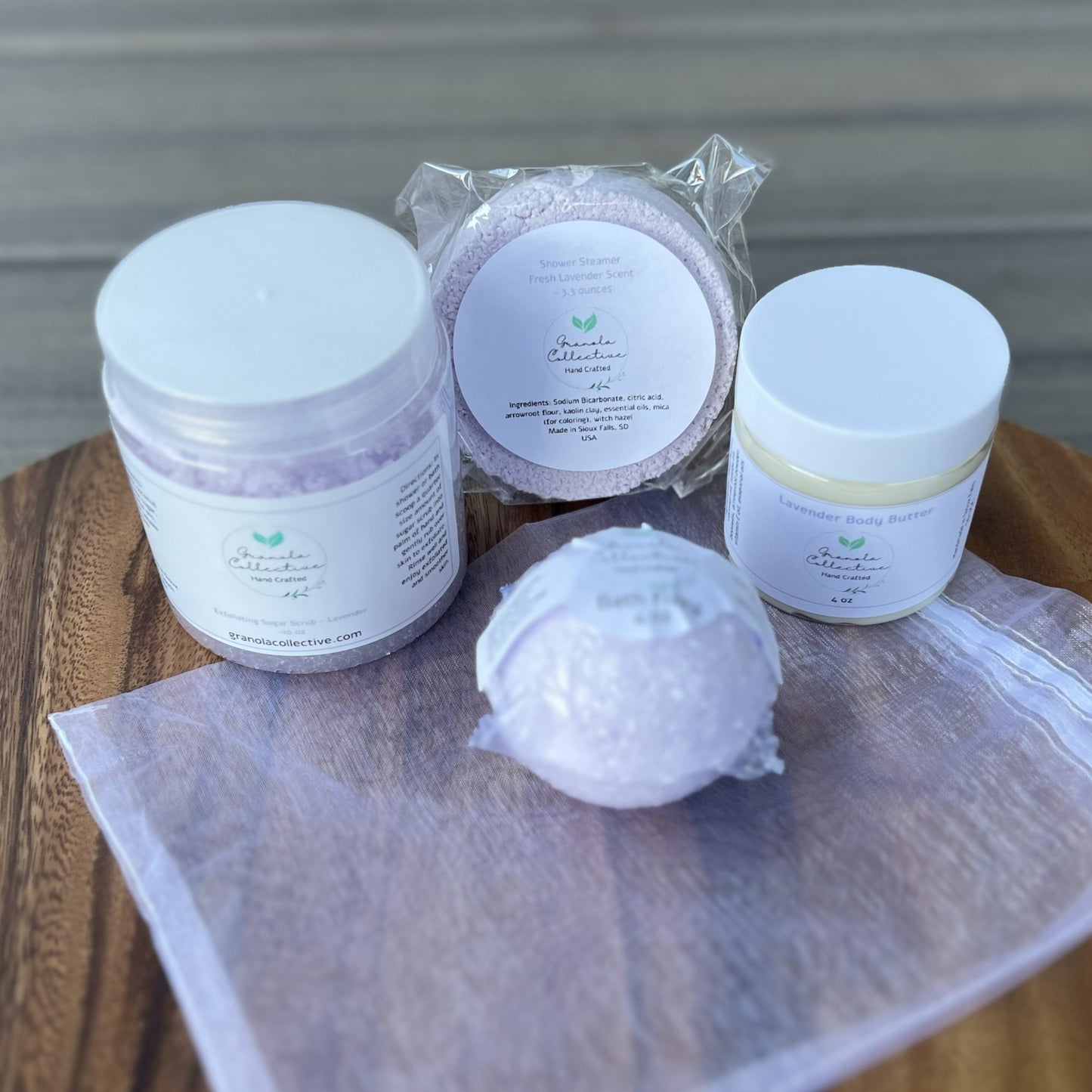 Natural Bath Gift Bag Set | Granola Collective