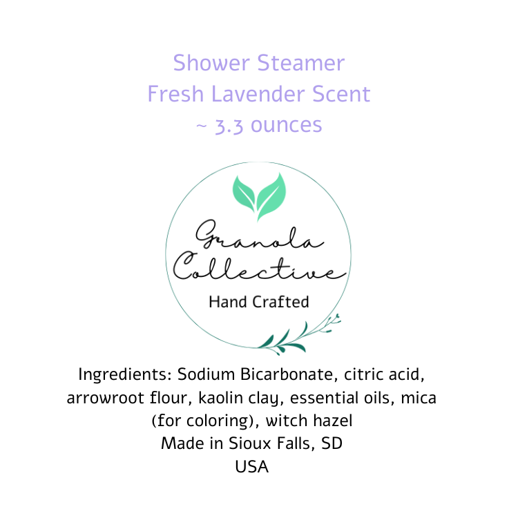 Shower Steamer - Natural Aromatherapy Spa Retreat in Your Home | Granola Collective