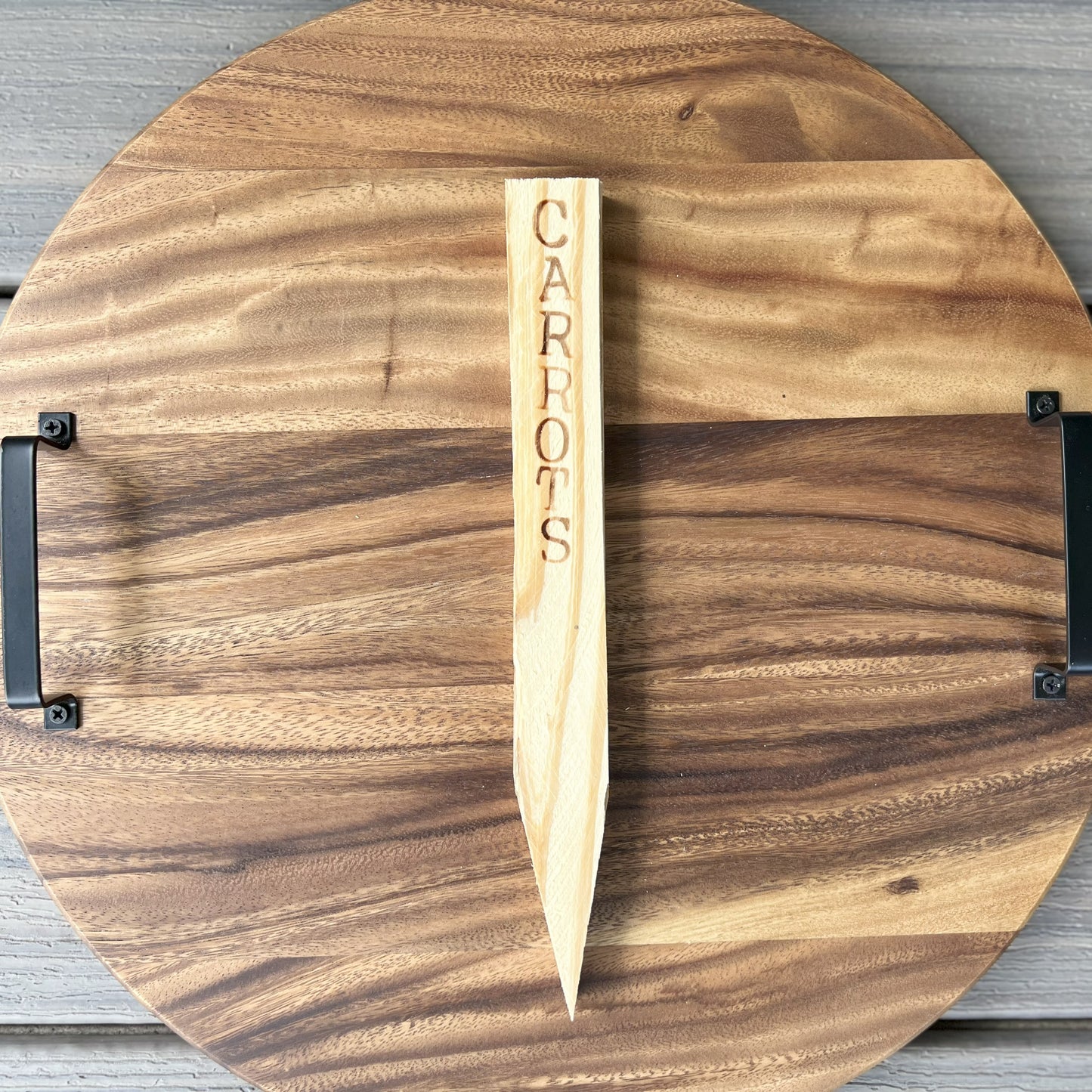 Pine Wood Garden Stakes - Natural Plant Labels for Seed & Garden Organization