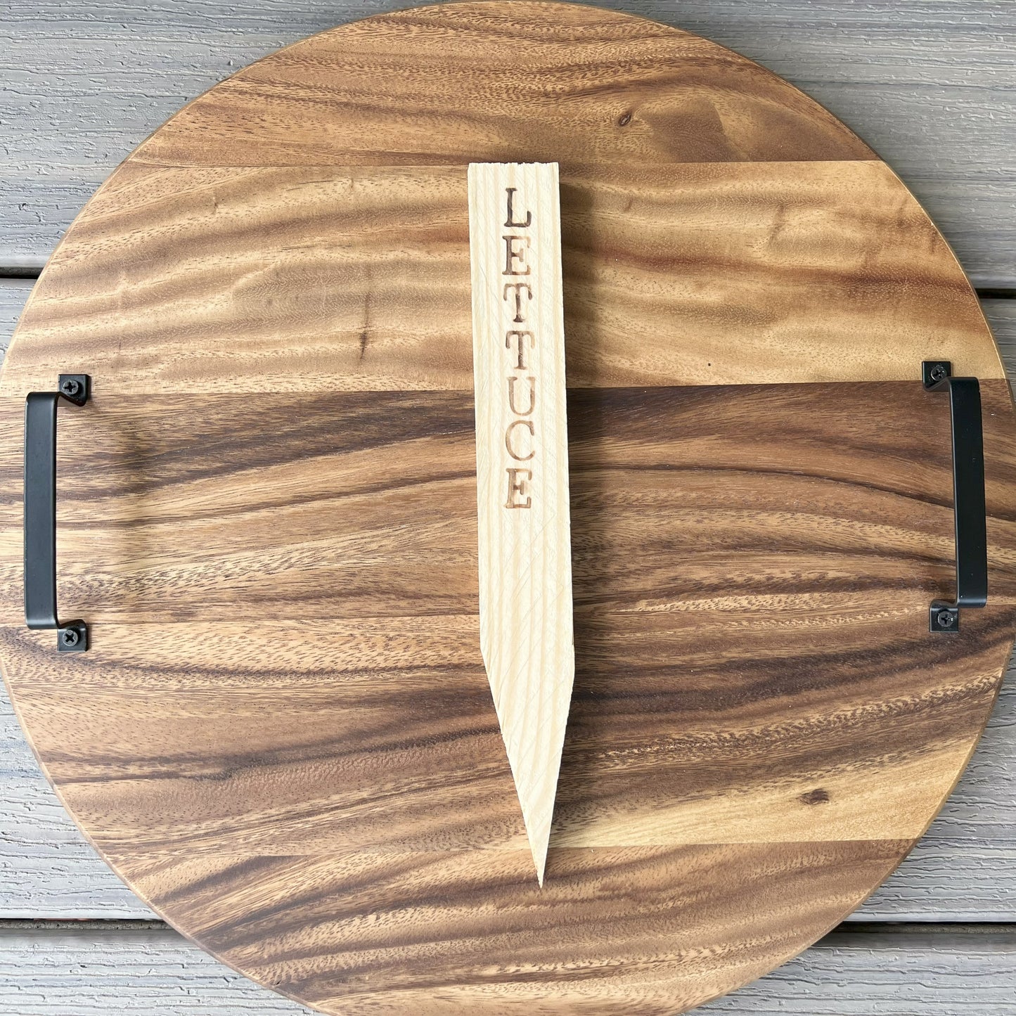 Pine Wood Garden Stakes - Natural Plant Labels for Seed & Garden Organization