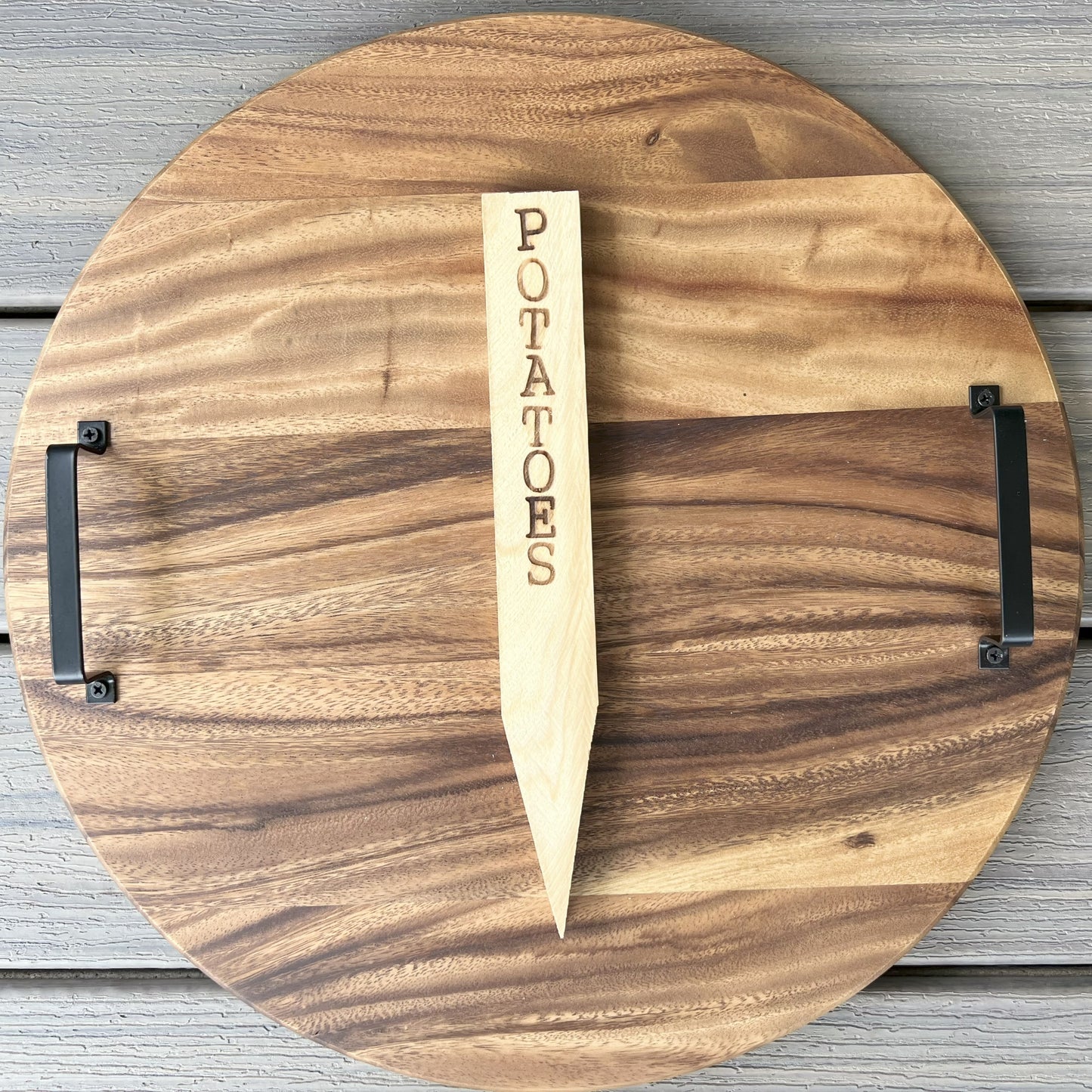 Pine Wood Garden Stakes - Natural Plant Labels for Seed & Garden Organization