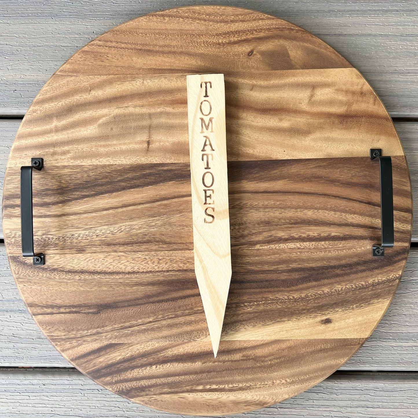 Pine Wood Garden Stakes - Natural Plant Labels for Seed & Garden Organization