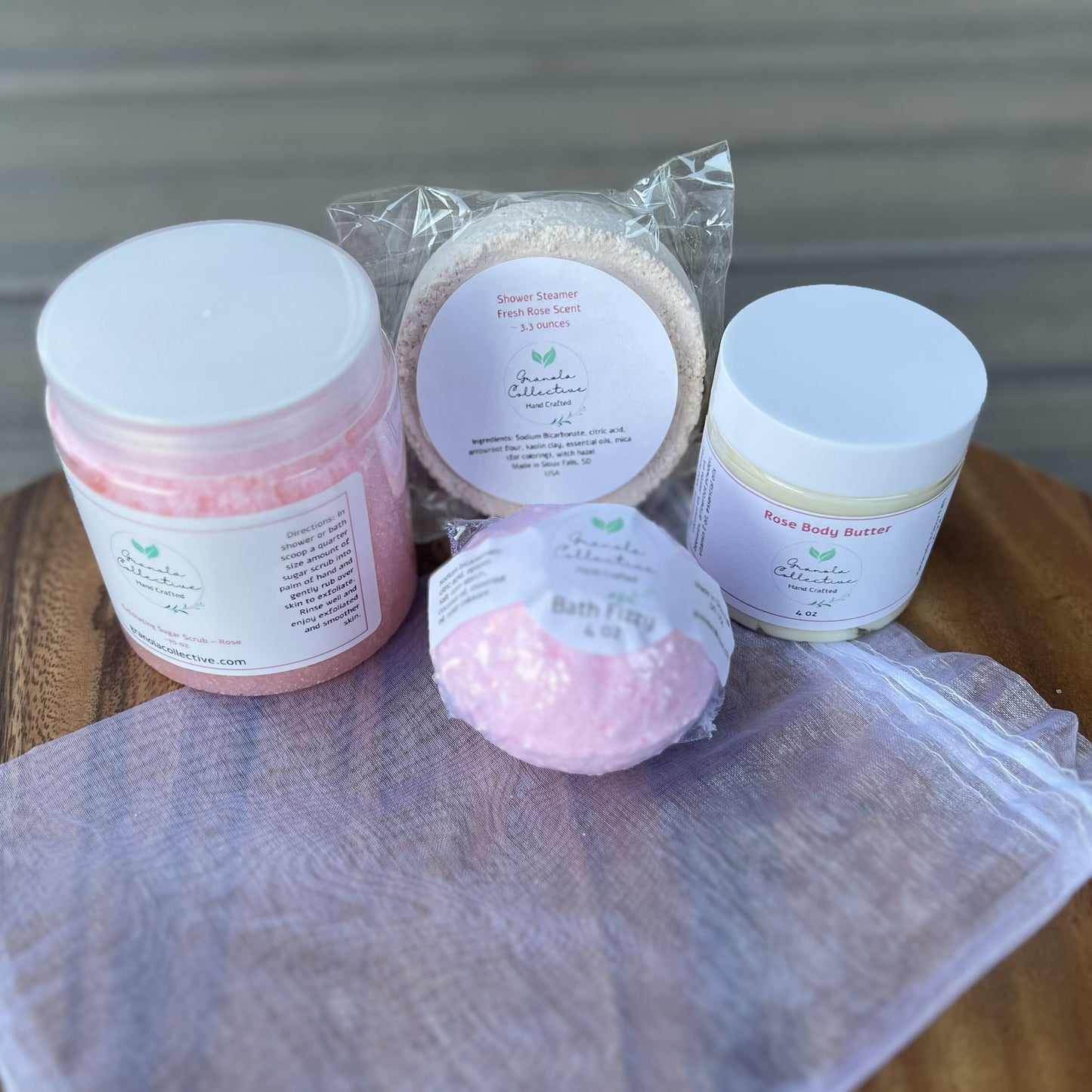 Natural Bath Gift Bag Set | Granola Collective
