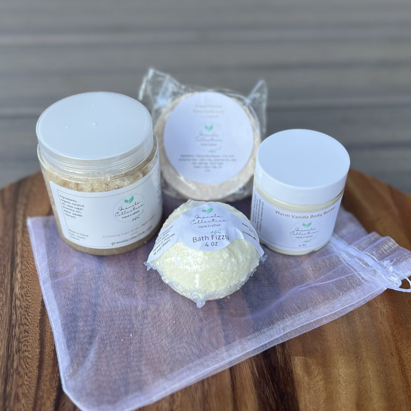 Natural Bath Gift Bag Set | Granola Collective