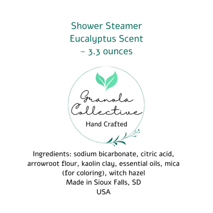 Shower Steamer - Natural Aromatherapy Spa Retreat in Your Home | Granola Collective