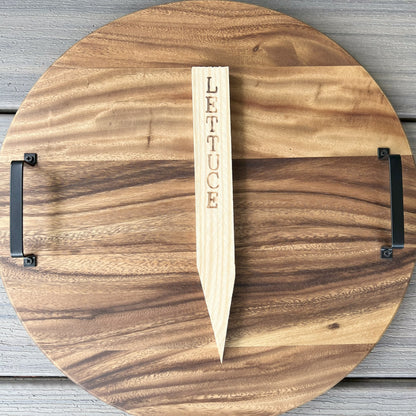 Pine Wood Garden Stakes - Natural Plant Labels for Seed & Garden Organization