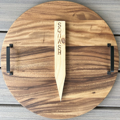 Pine Wood Garden Stakes - Natural Plant Labels for Seed & Garden Organization