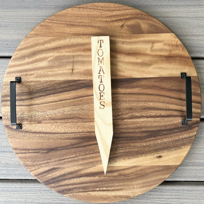 Pine Wood Garden Stakes - Natural Plant Labels for Seed & Garden Organization